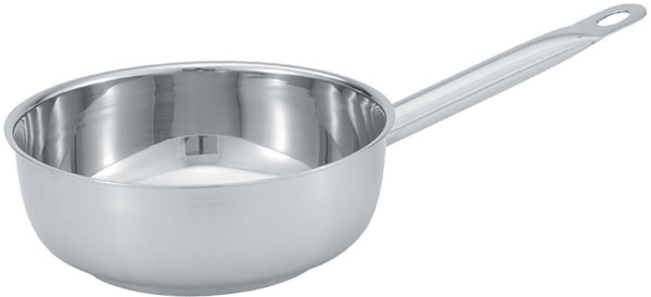 Saucier Pan, Stainless, 2 qt