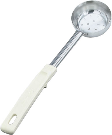 Vollrath Co. - Spoodle, Perforated Ivory Handle 3 oz