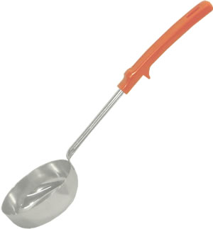 Vollrath Co. - Spoodle, Solid Orange Handle 8 oz