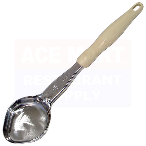 Vollrath Co. - 3 oz. Oval Spoodle with Ivory Handle