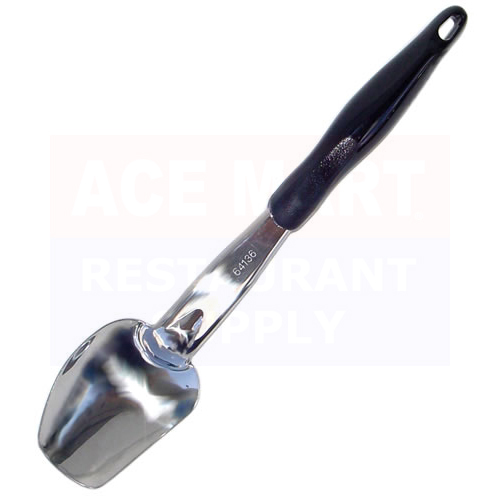 Heavy Duty 3 Sided Spoon with Black Handle