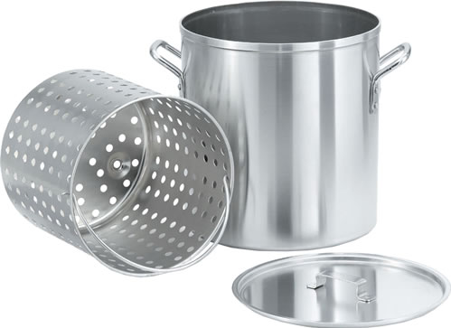 Vollrath Co. - Boiler/Fryer Set, Aluminum, 32 qt