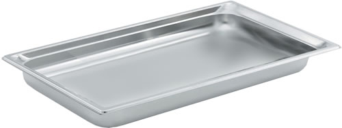Steamtable Pan, Full Size Stainless 2-1/2