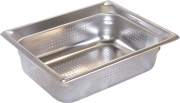 Vollrath Co. - Steamtable Pan, Half Size, Perforated, Stainless, 4