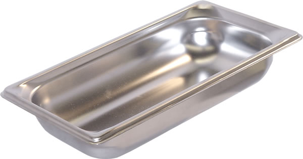 Vollrath Co. - Steamtable Pan, Third Size, Stainless, 2-1/2