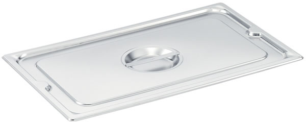 Food Pan Cover, Full Size, Solid, Stainless