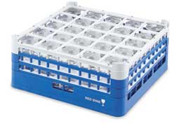 Vollrath Co. - Glass Rack, Medium, 25 Compartment