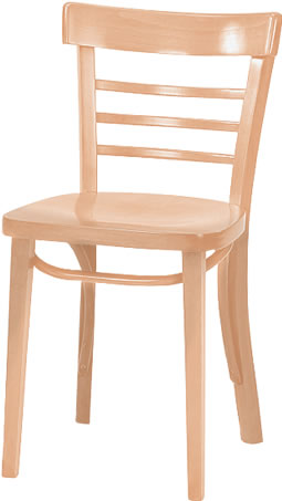 Waymar Industries - Chair, Ladderback, Natural Finish