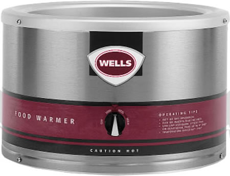 Wells Manufacturing Co. - 11 qt. Round Countertop Warmer