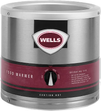 Wells Manufacturing Co. - 4 qt. Round Countertop Warmer