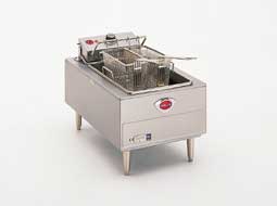 Fryer, Countertop, Single Pot, Electric, 15 lb Oil Capacity, 208/240v