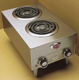 Hot Plate, Countertop, Dual 8