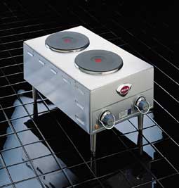 Hot Plate, Countertop, Dual 9