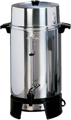 Coffee Maker, Percolator, 100 Cup