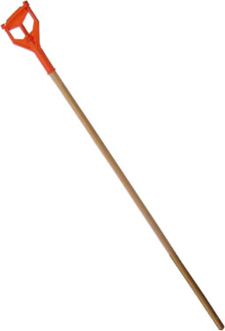 Mop Handle, Wood Shaft, 63