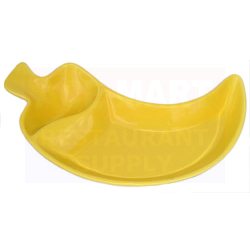 World Tableware - 12-3/8� Yellow Chili Pepper Plate