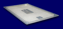 Food Pan Cover, Full Size, Solid, Polycarbonate, Clear