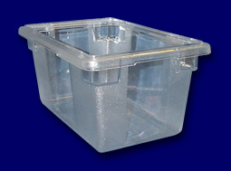 Food Box, Polycarbonate, Clear, 12