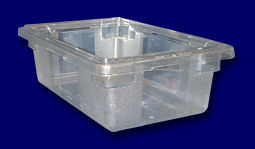 Food Box, Polycarbonate, Clear, 12